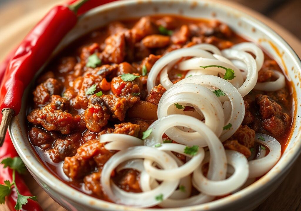 Chili Con Carne — AI-gegenereerde illustratie