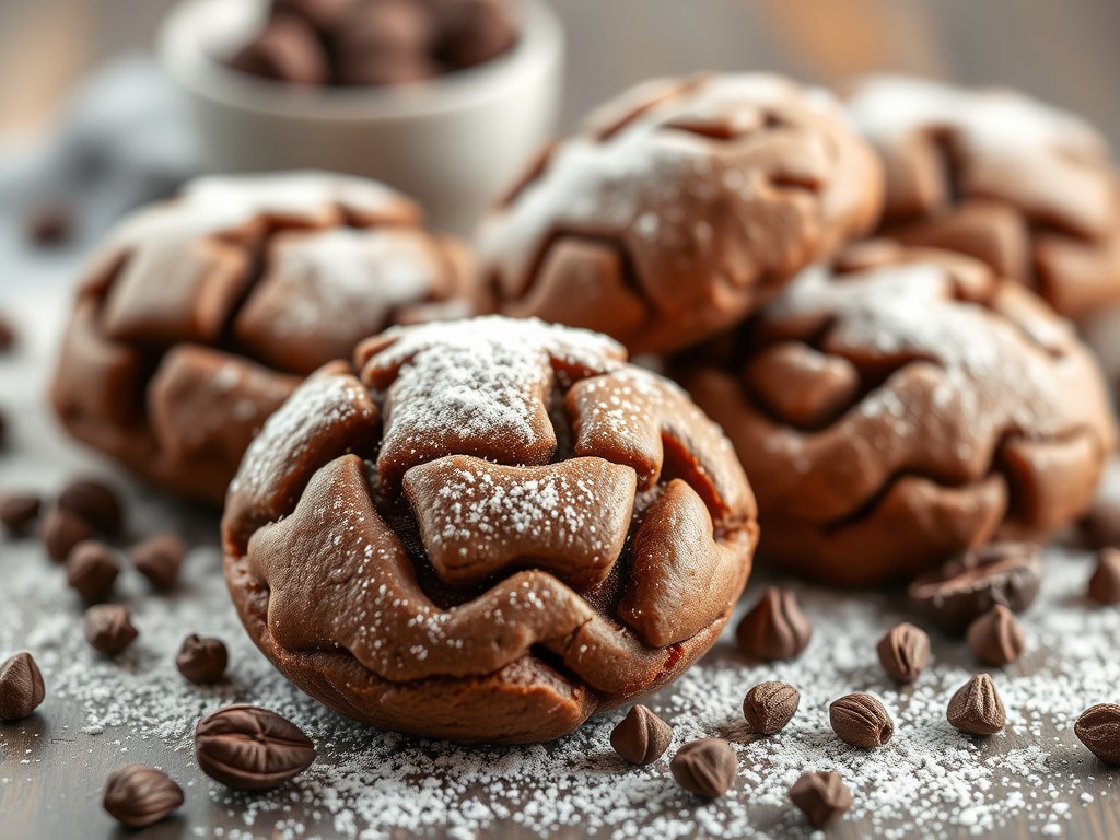 Chocolade Koekjes, AI-gegenereerde illustratie