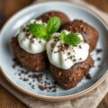 Chocolade truffels met groene thee