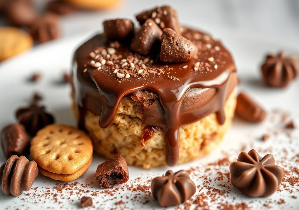 Chocolate Delight, AI-gegenereerde illustratie
