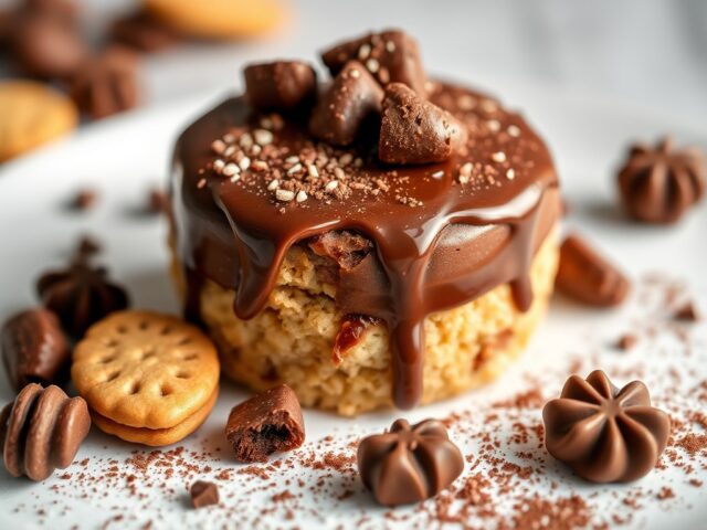 Chocolate Delight — AI-gegenereerde illustratie
