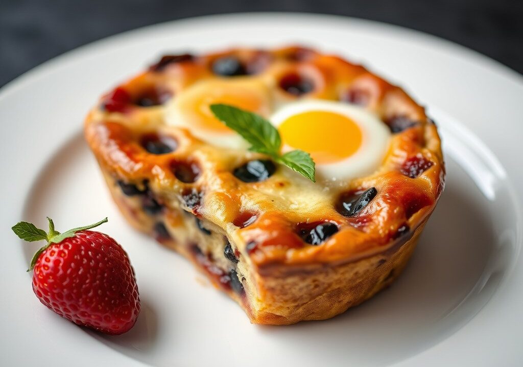 Clafoutis — AI-gegenereerde illustratie