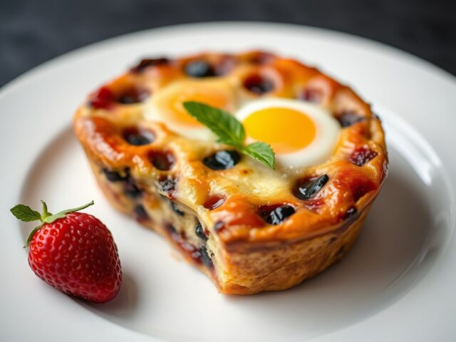 Clafoutis — AI-gegenereerde illustratie