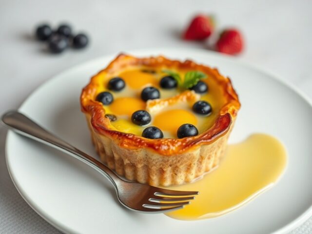 Clafoutis — AI-gegenereerde illustratie
