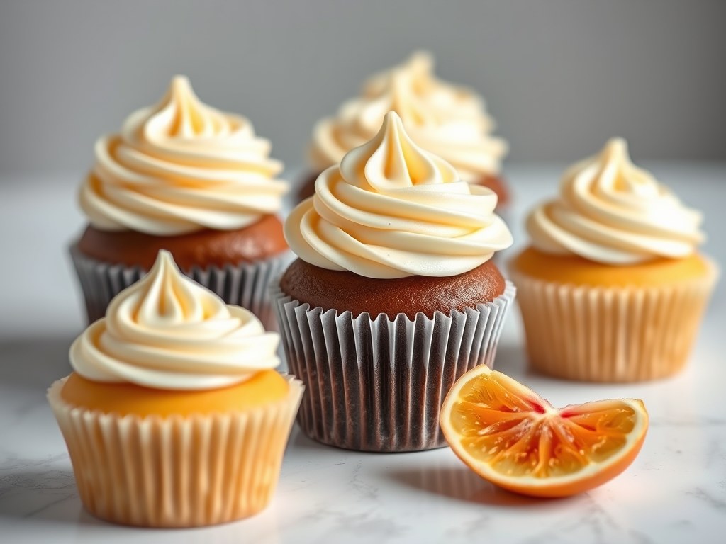 Coca-cola cupcakes, AI-gegenereerde illustratie