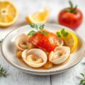 Coquilles met Appel