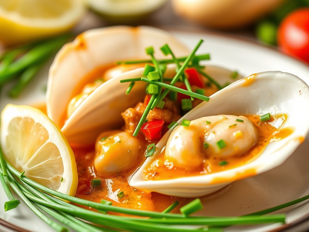 Coquilles met Spruiten, AI-gegenereerde illustratie
