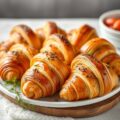 Croissant tray bake