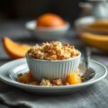 Crumble met ananas en speculaas
