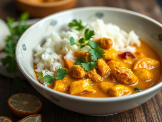 Curry Madras — AI-gegenereerde illustratie