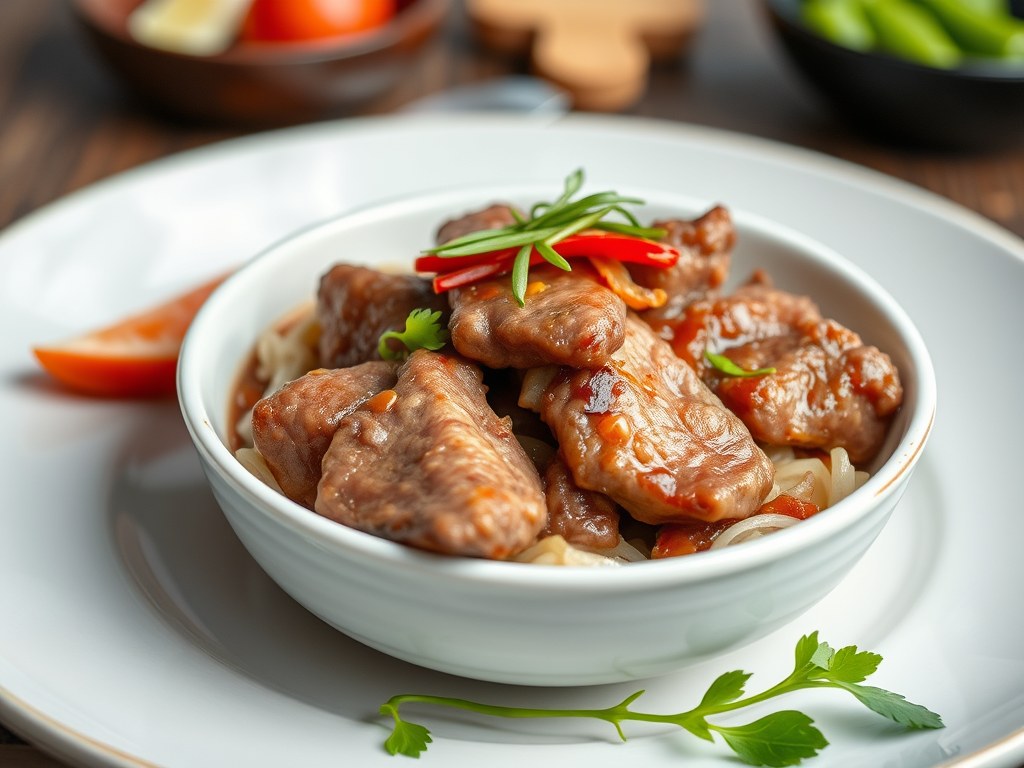 Daging Sapi Boemboe Bali, AI-gegenereerde illustratie