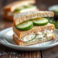 Deense sandwich met zalmpate