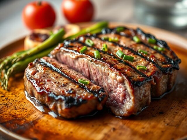 Delmonico Steak — AI-gegenereerde illustratie