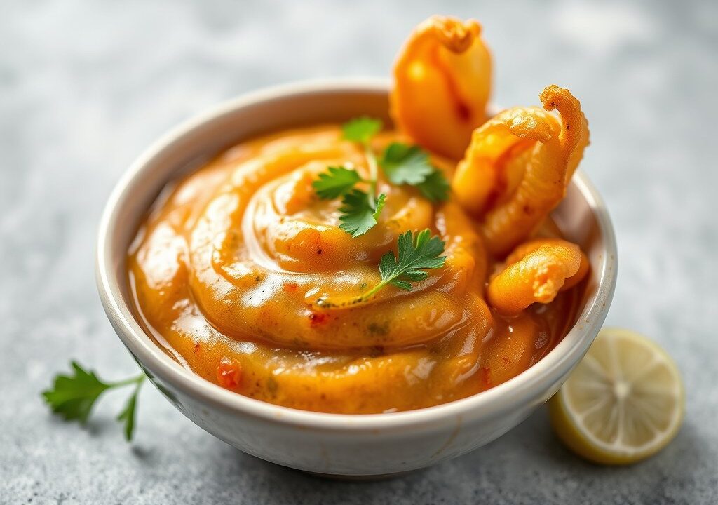 Dipsaus voor Tempura Gerechten — AI-gegenereerde illustratie