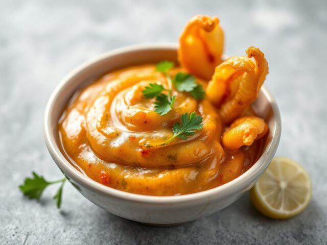Dipsaus voor Tempura Gerechten — AI-gegenereerde illustratie