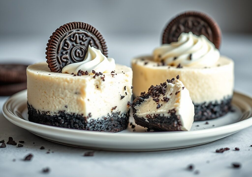 Dit zijn de 4 lekkerste cheesecake recepten — AI-gegenereerde illustratie