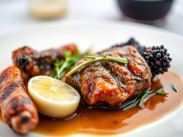 Eendenconfijtsel variatie (Confit de Canard) — AI-gegenereerde illustratie