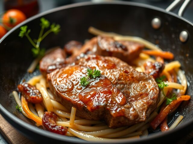 Entrecote – Ribeye Japans — AI-gegenereerde illustratie
