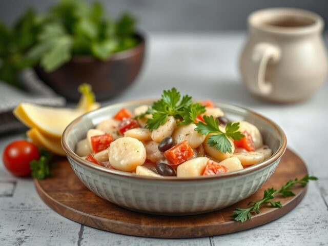 Fazantsalade — AI-gegenereerde illustratie