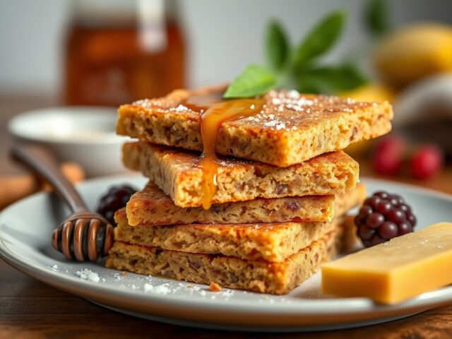 Flapjacks — AI-gegenereerde illustratie