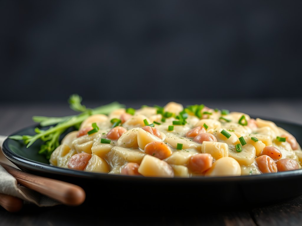 Flinterdunne Breydelhamrollade, AI-gegenereerde illustratie