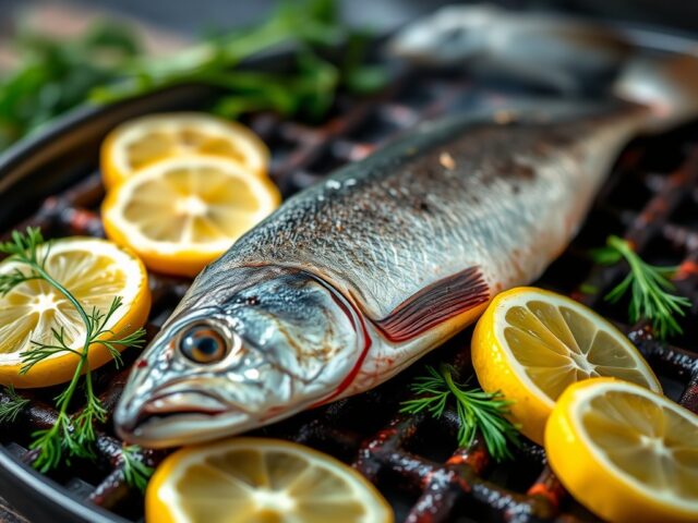 Forel op de BBQ — AI-gegenereerde illustratie