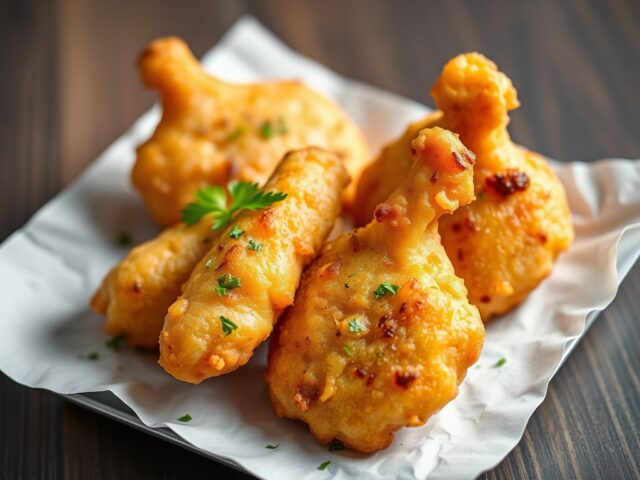 Frietjes van pastinaak — AI-gegenereerde illustratie