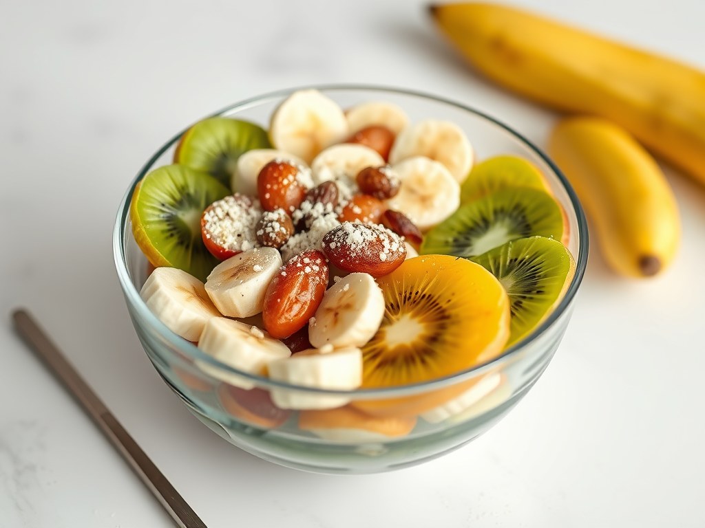 Frisse bowl voor buiten, AI-gegenereerde illustratie