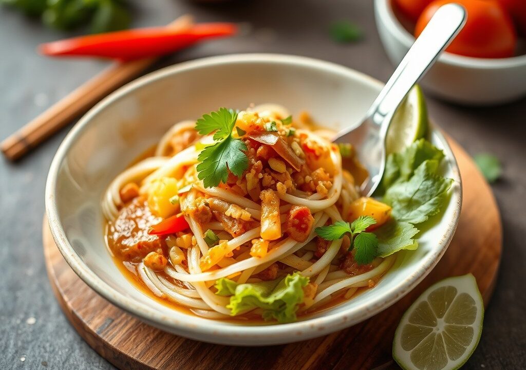 Gado Gado Betawi — AI-gegenereerde illustratie