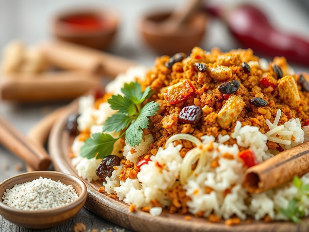 Garam Masala Kruidenmix, AI-gegenereerde illustratie