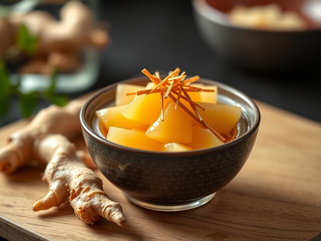 Gari (Japanse ingemaakte gember) — AI-gegenereerde illustratie