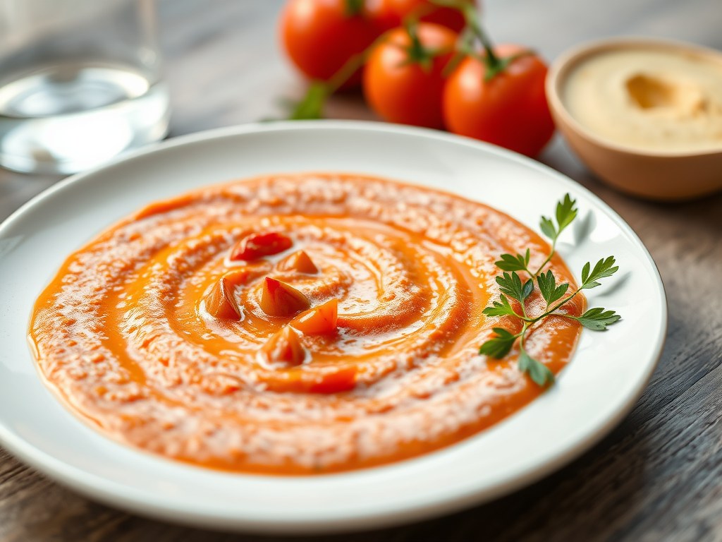 Gazpacho nummer VI, AI-gegenereerde illustratie