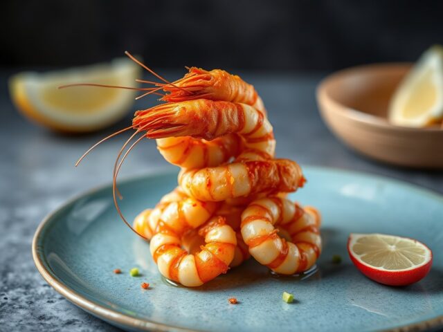 Gebakken Scampi’s — AI-gegenereerde illustratie