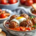 Gehaktballetjes in tomatensaus