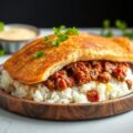 Gehaktbrood ‘Provençale’ met rijst
