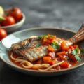 Gestoomde Snapper met Tomaten Saus