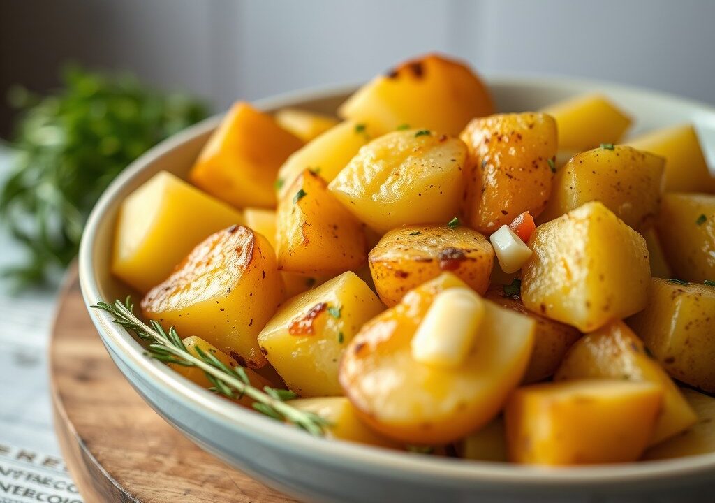 Gevulde aardappelen — AI-gegenereerde illustratie