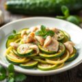 Gevulde courgettes met lamsgehakt