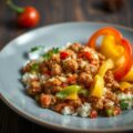 Gevulde kool met paprika’s