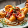 Gevulde raapjes met spek, wortel & champignon