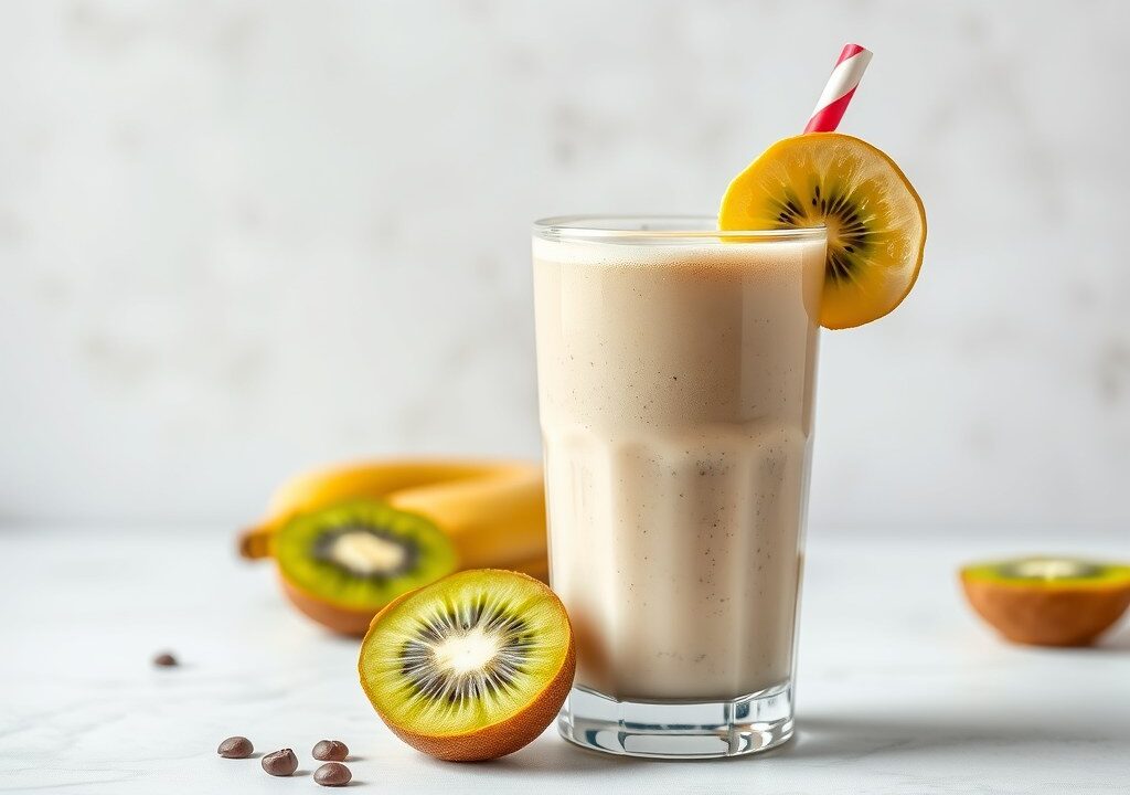 Gezonde smoothie — AI-gegenereerde illustratie