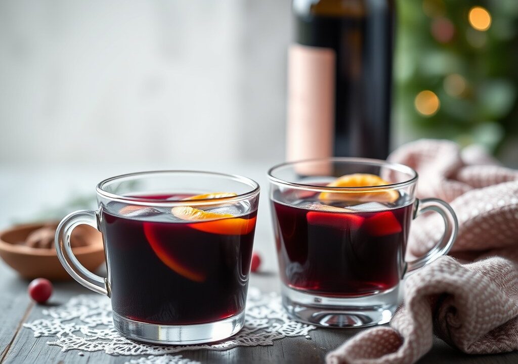 Glühwein concentraat — AI-gegenereerde illustratie