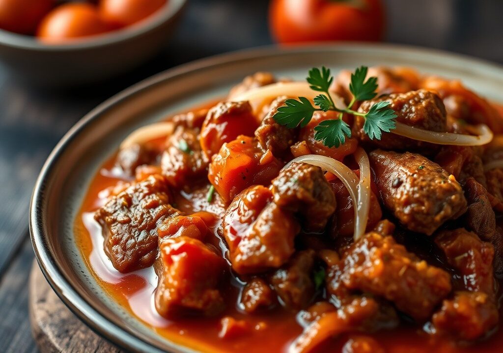 Goulash ala monique — AI-gegenereerde illustratie