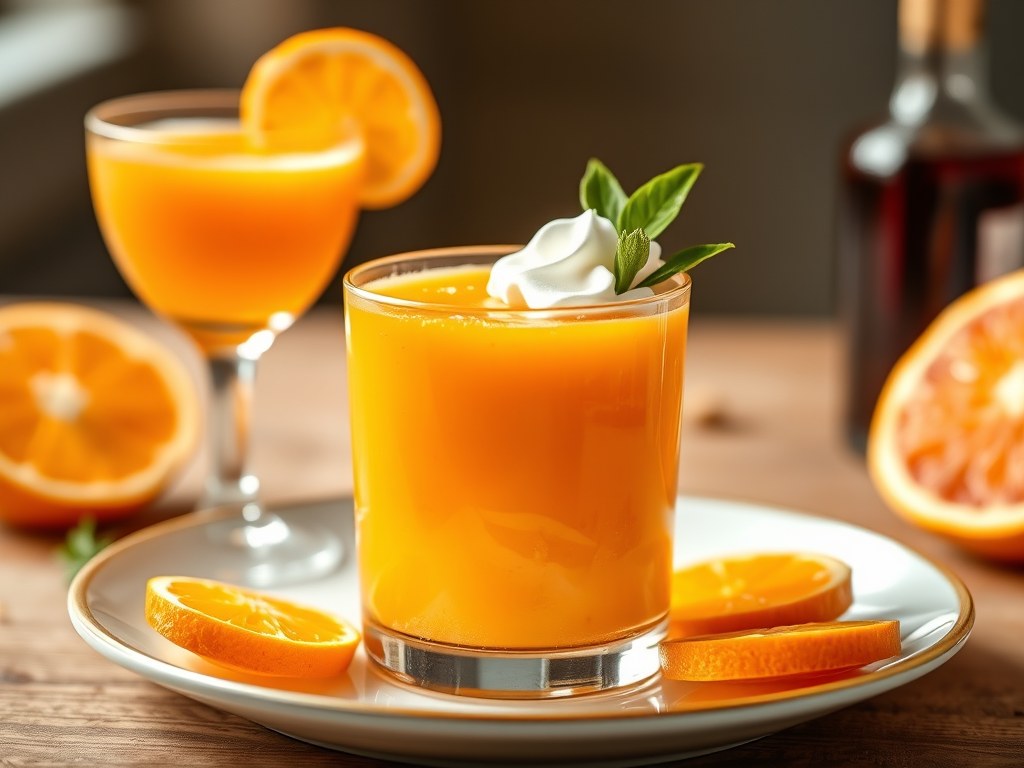 Grand orange, AI-gegenereerde illustratie
