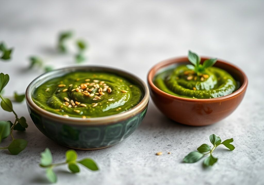 Groene Saus, AI-gegenereerde illustratie