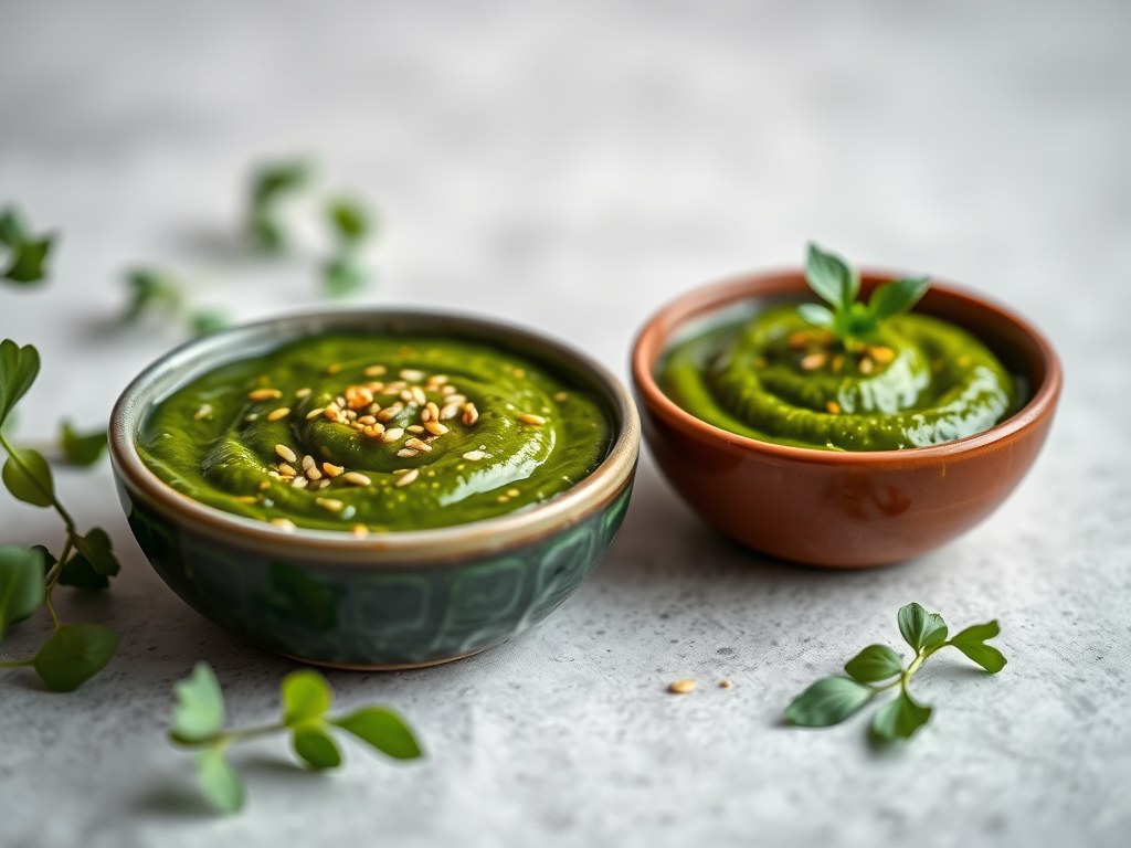 Groene Saus, AI-gegenereerde illustratie