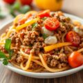 Groenten pasta zonder pasta