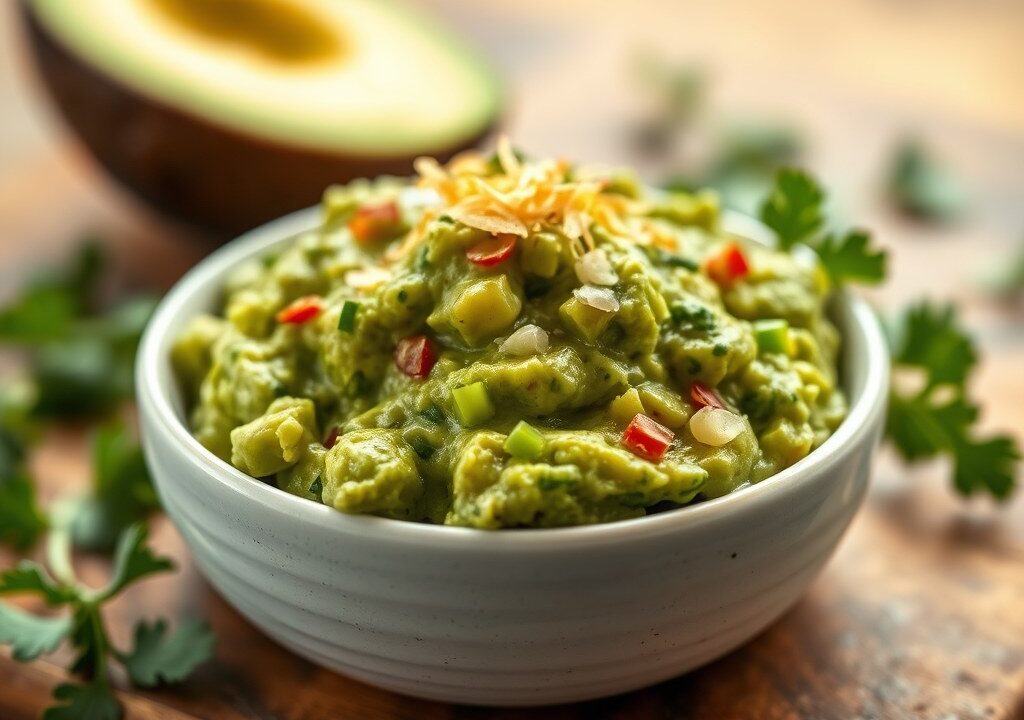 Guacamole, AI-gegenereerde illustratie