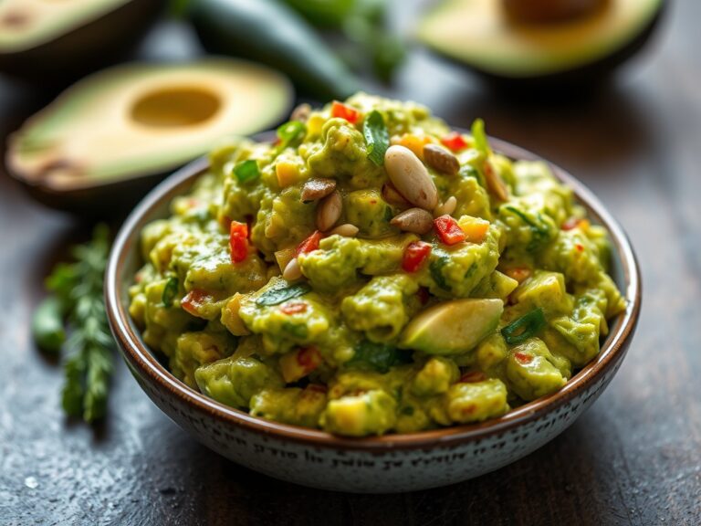 Guacamole (in deze samenstelling in te vriezen) — AI-gegenereerde illustratie