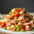 Ham-Kaas-Vruchten Salade